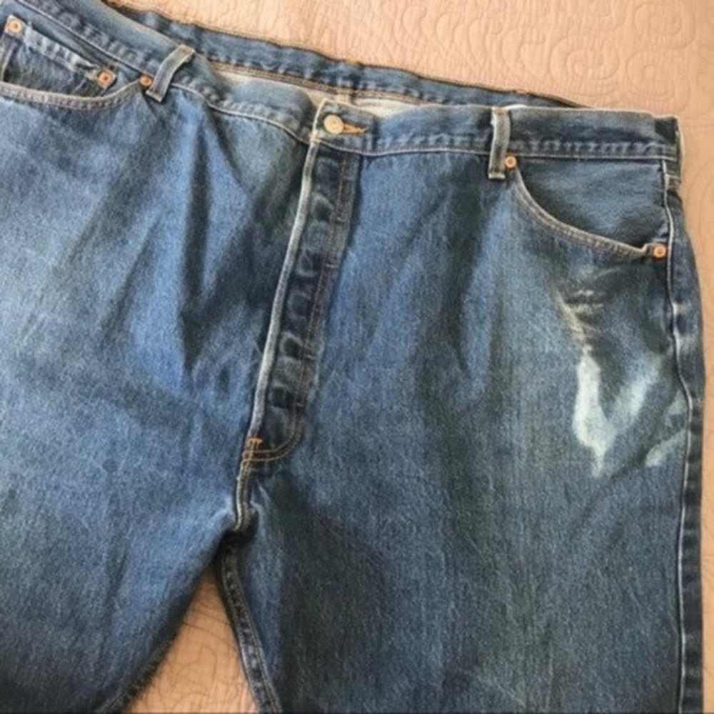 Levi’s 501 Buttonfly Jeans Denim Pants 50X30